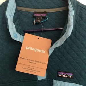 NWT quilted Patagonia pullover